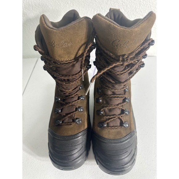 Cabelas Dry Plus Mens Brown Suede Lace Up Hunting Boots Size 9D main image 7